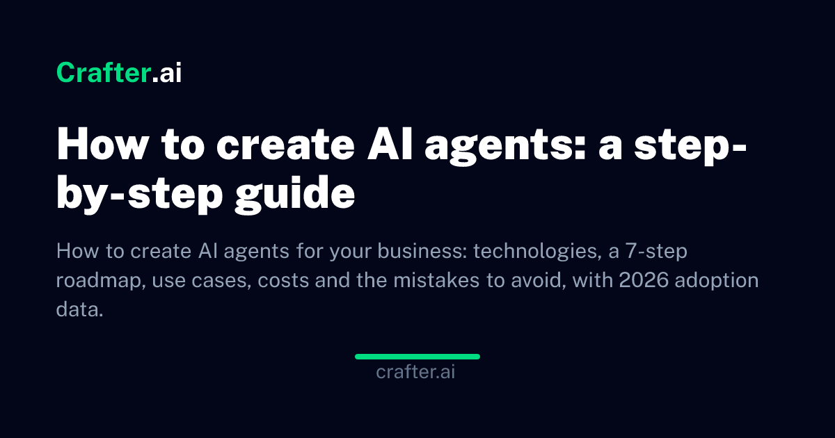 How to create AI Agents | Crafter.ai Blog