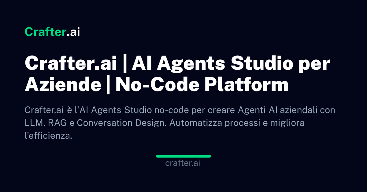 Crafter AI