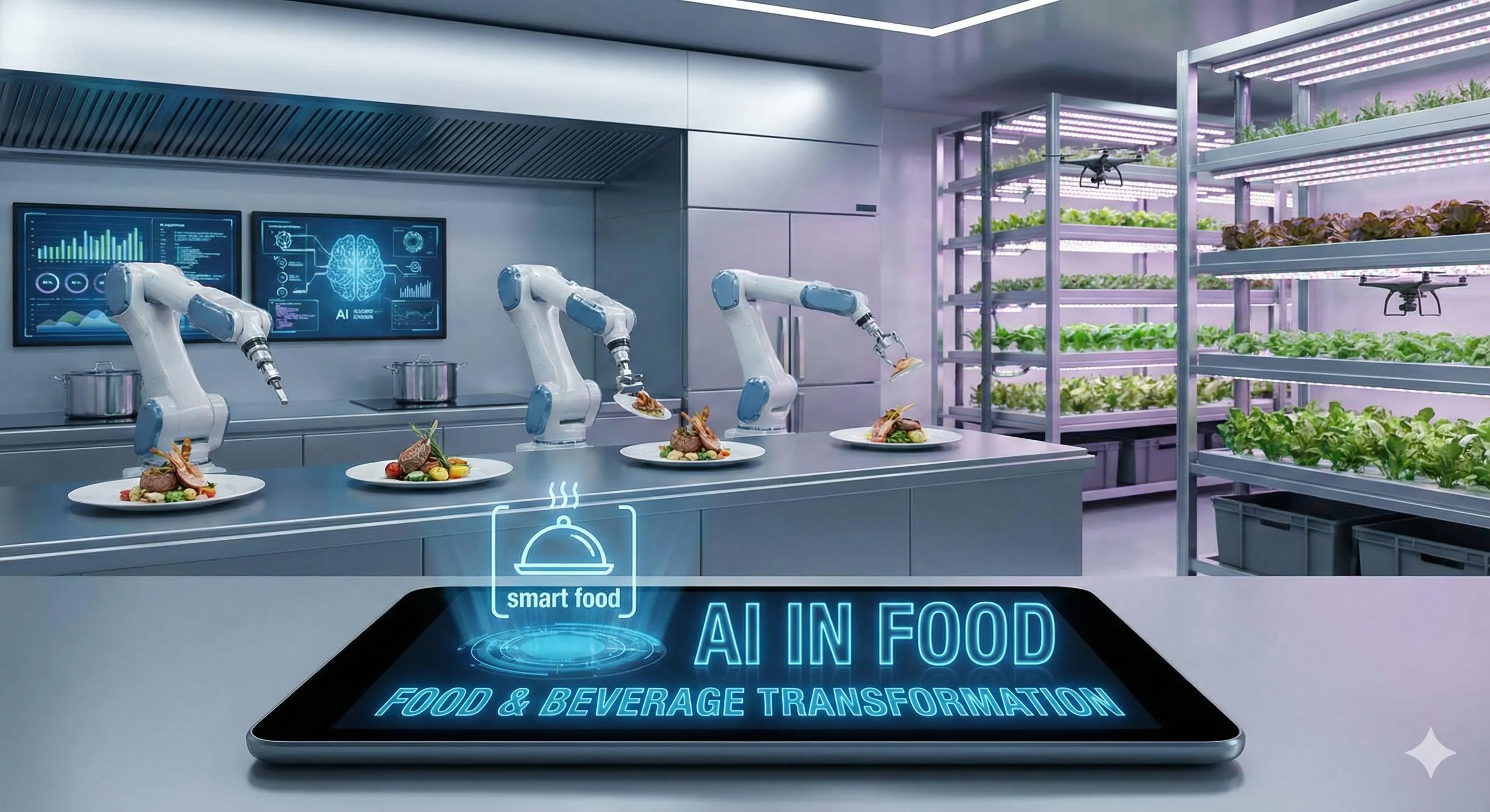 Benefici e applicazioni dell'intelligenza artificiale nel settore Food & Beverage benefici e applicazioni dell'AI in Food