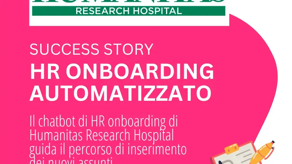 HR Onboarding Chatbot di Humanitas per i nuovi assunti