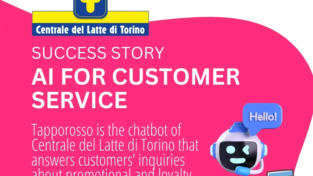 Tapporosso conversational AI agent for Centrale del Latte di Torino