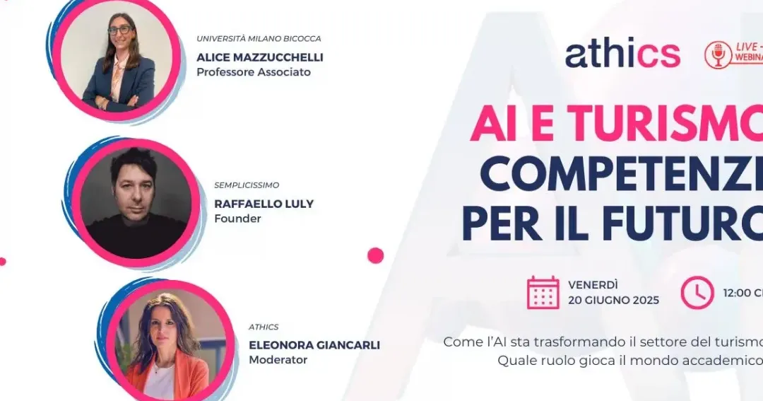 AI in Tourism webinar - skills and innovation for the travel sector