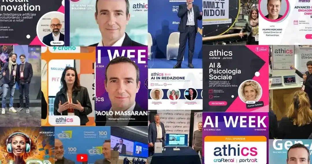 Athics tra le aziende di intelligenza artificiale in Italia