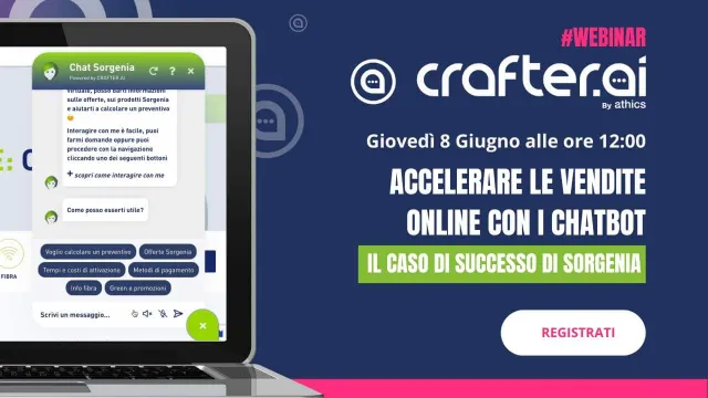 Sorgenia chatbot for business customer service – Crafter.ai Webinar
