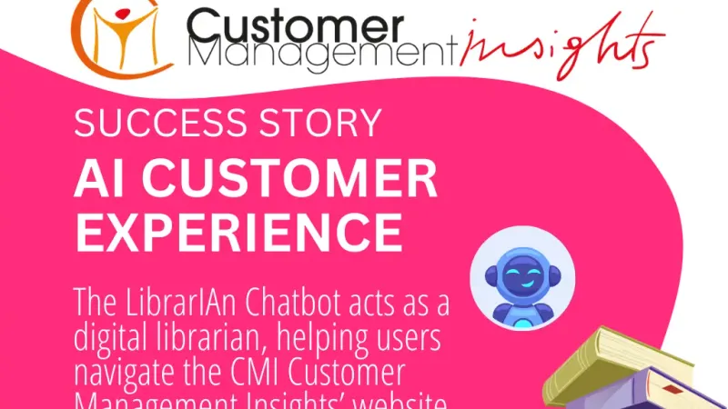 LibrarIAn AI customer experience chatbot for CMI media - digital library navigation assistant