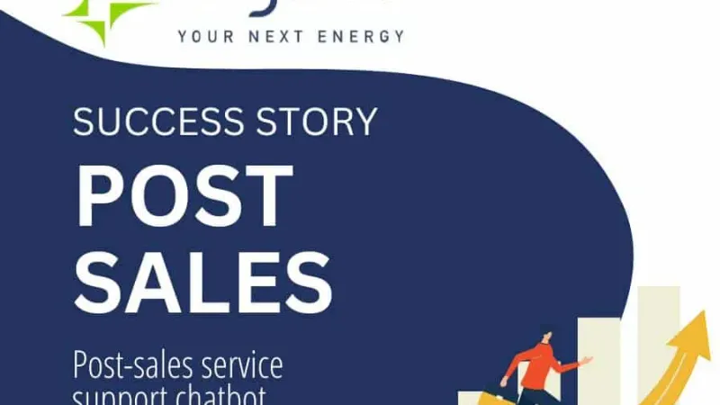 Post-sales chatbot Sorgenia - self care virtual assistant use case