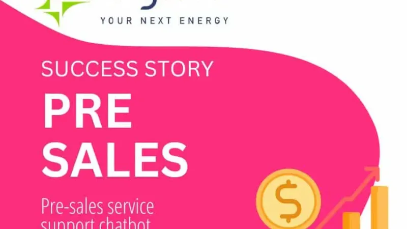 Pre-sales chatbot Sorgenia - Gea Virtual Assistant use case energy