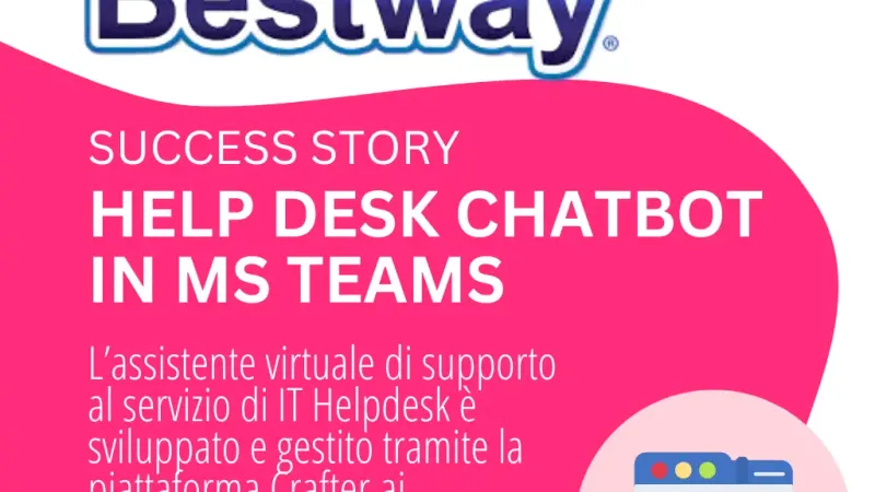 ITSM chatbot in Microsoft Teams - Bestway Europe Spa use case