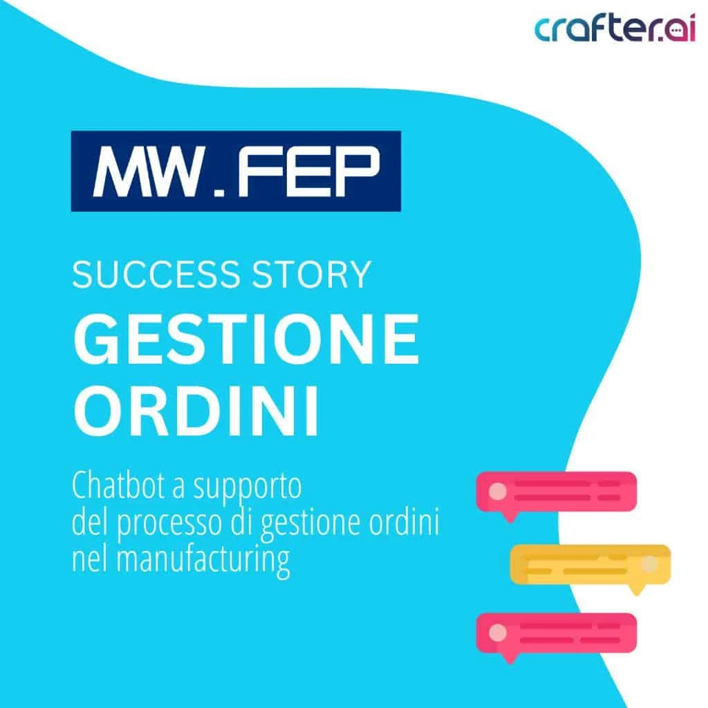 ERP Chatbot Logistica MW.FEP – gestione ordini B2B supply chain use case