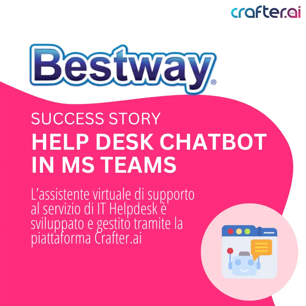 Chatbot ITSM in Microsoft Teams – Bestway Europe Spa use case