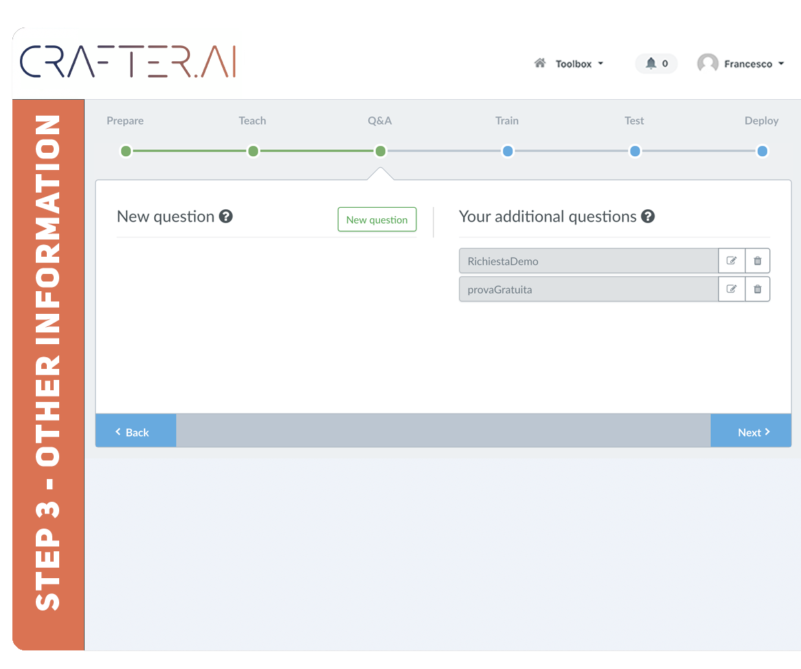chatbot other information step 3 chatbot other information step 3