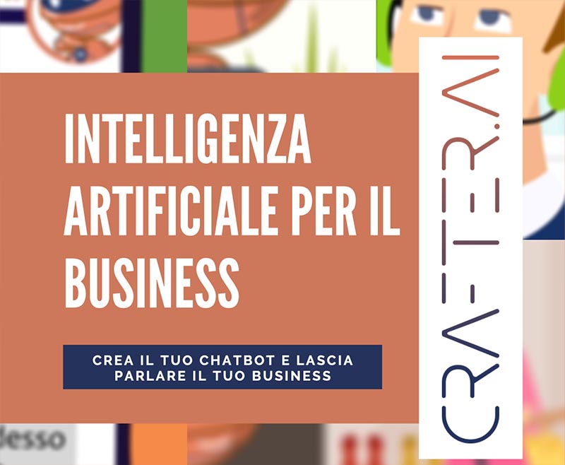cover brochure crafter ai la piattaforma di intelligenza artificiale per il business