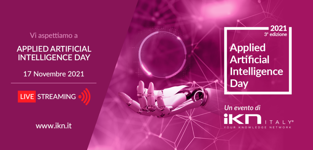 Eventi conversational AI 2021 - Athics ad Artificial Intelligence Applied Day di IKN