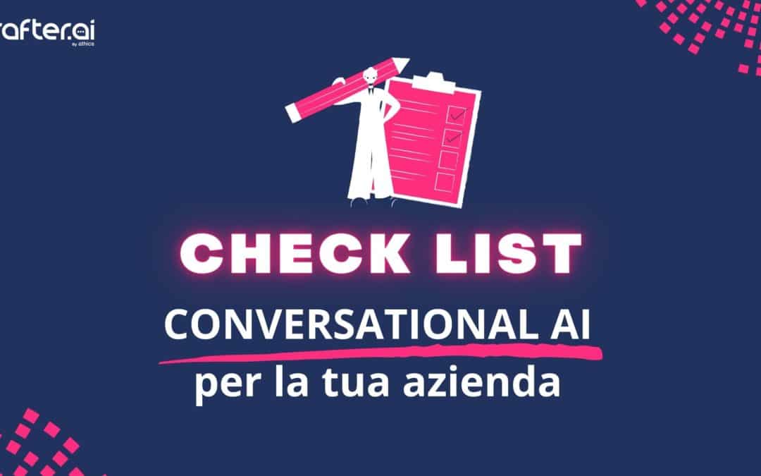 Conversational AI Checklist