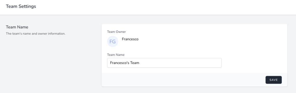 come cambiare il nome del tuo team di lavoro sulla piattaforma chatbot crafterai