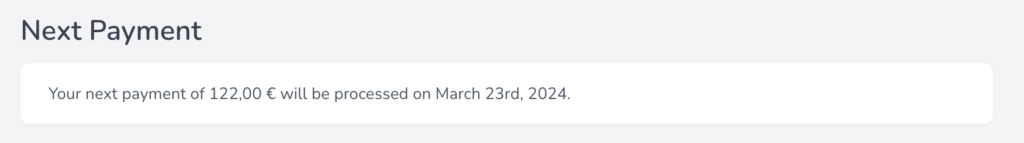 check payment date