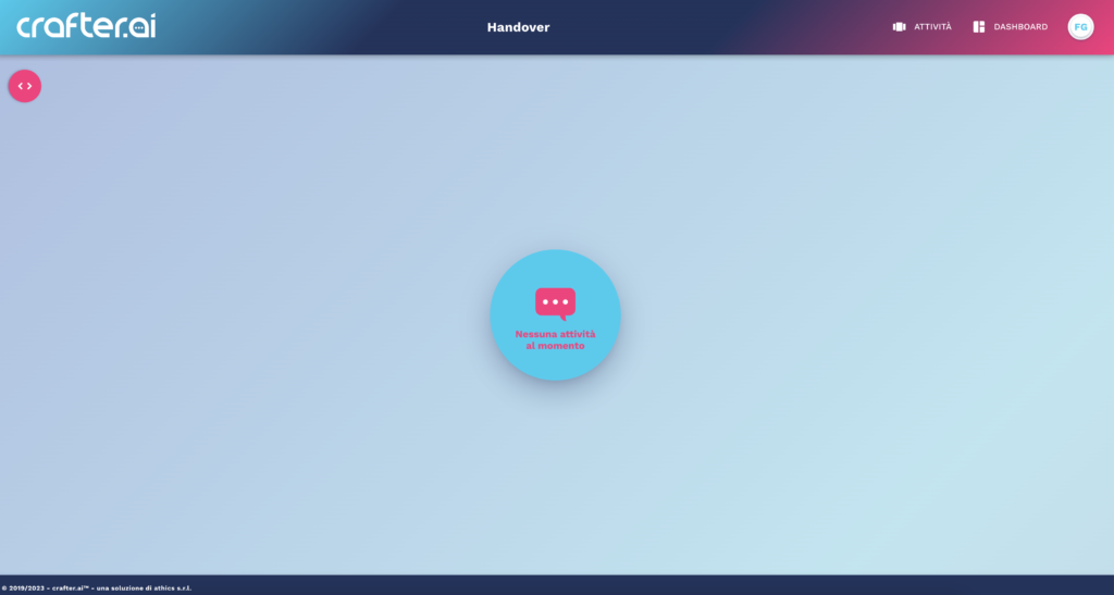 home handover chatbot primo accesso