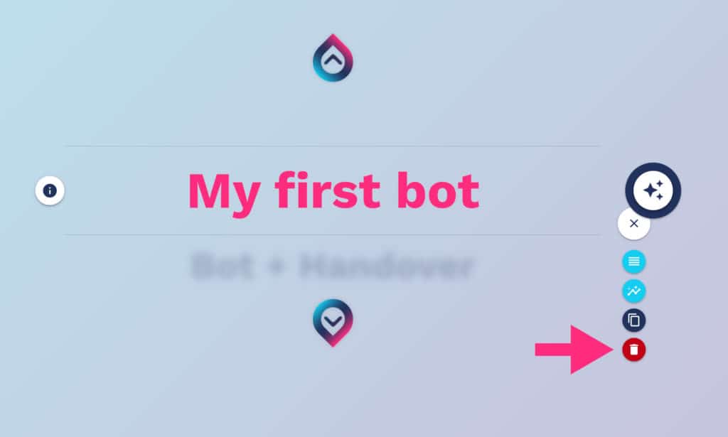 delete a chatbot