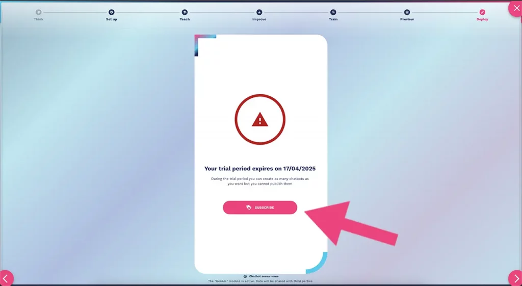 how to subscribe to AI agent building platform crafterai