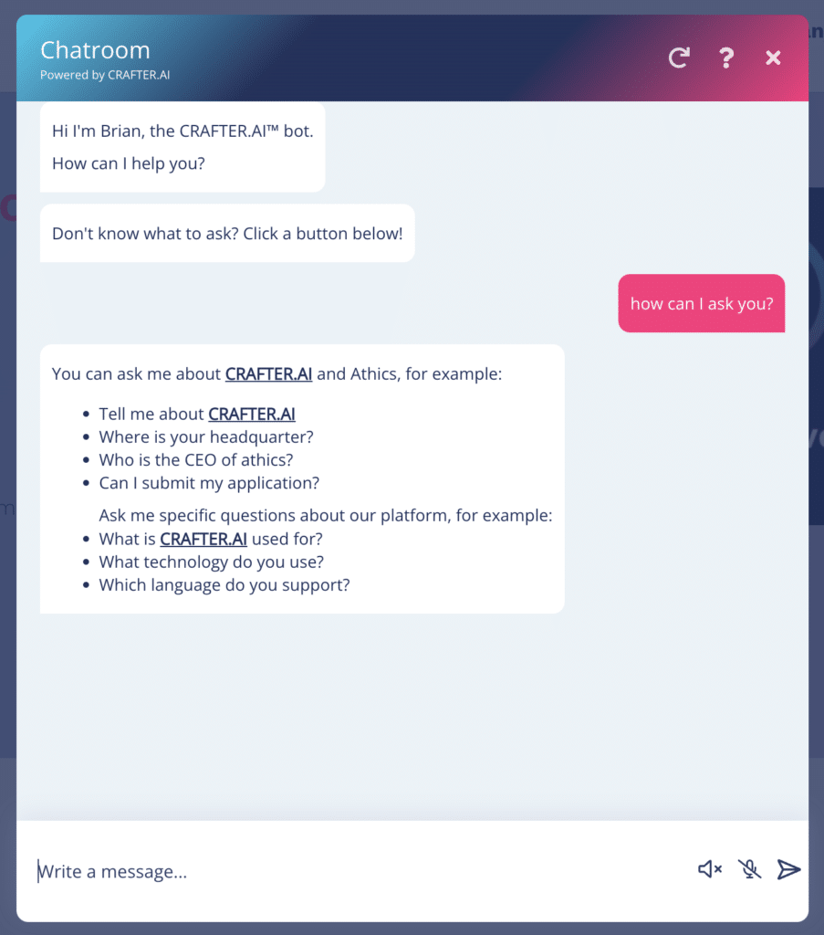 how to make a good chatbot test