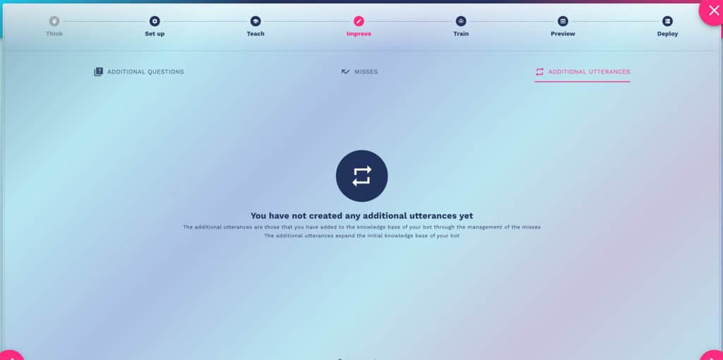 mapping chatbot additional utterances