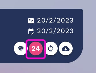 total number of messages