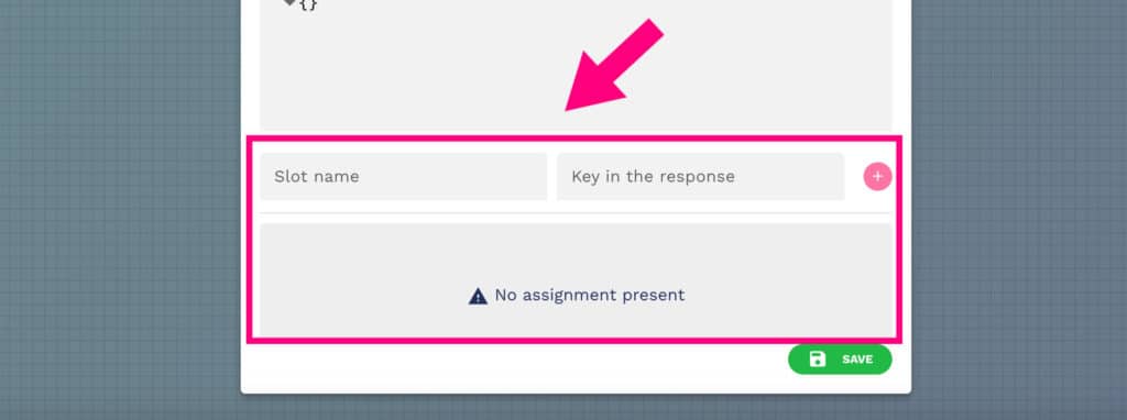 How to assign the API value to chatbot variable