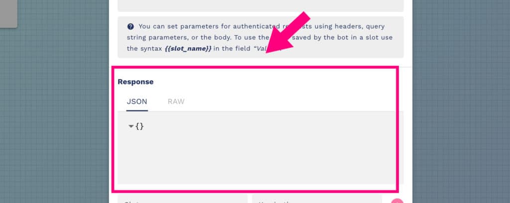 How to check the API response