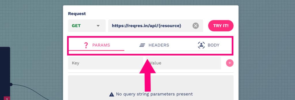 How to write an API payload