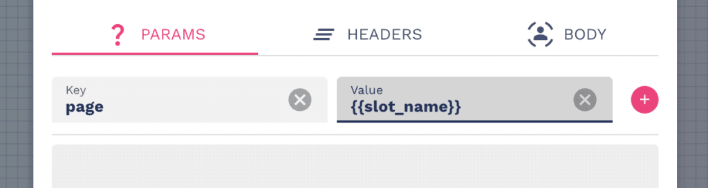 how to use slot values in API calls