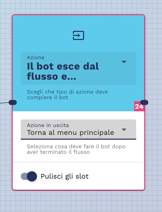 torna al menu principale
