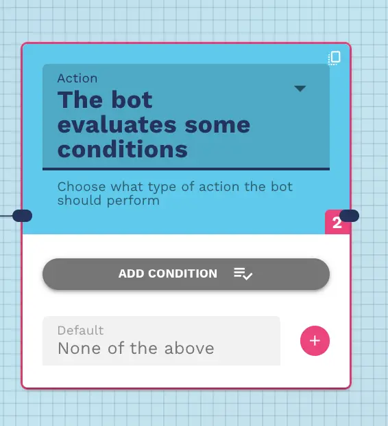add chatbot condition