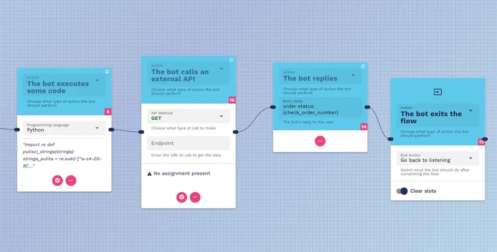 call an external API after cleaning the string