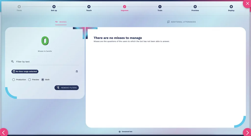 come gestire le incomprensioni del chatbot