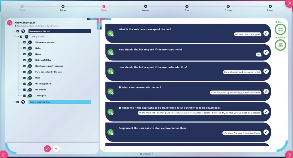 how to set up and complete chatbot knowledge base how to set up and complete chatbot knowledge base