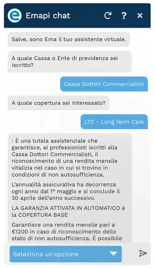 AI agent use case emapi