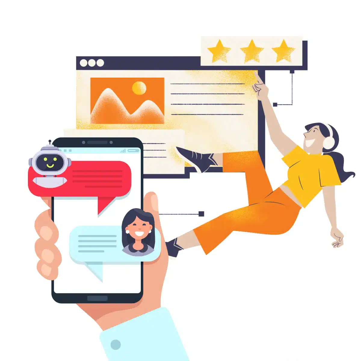 agente AI customer journey semplificata