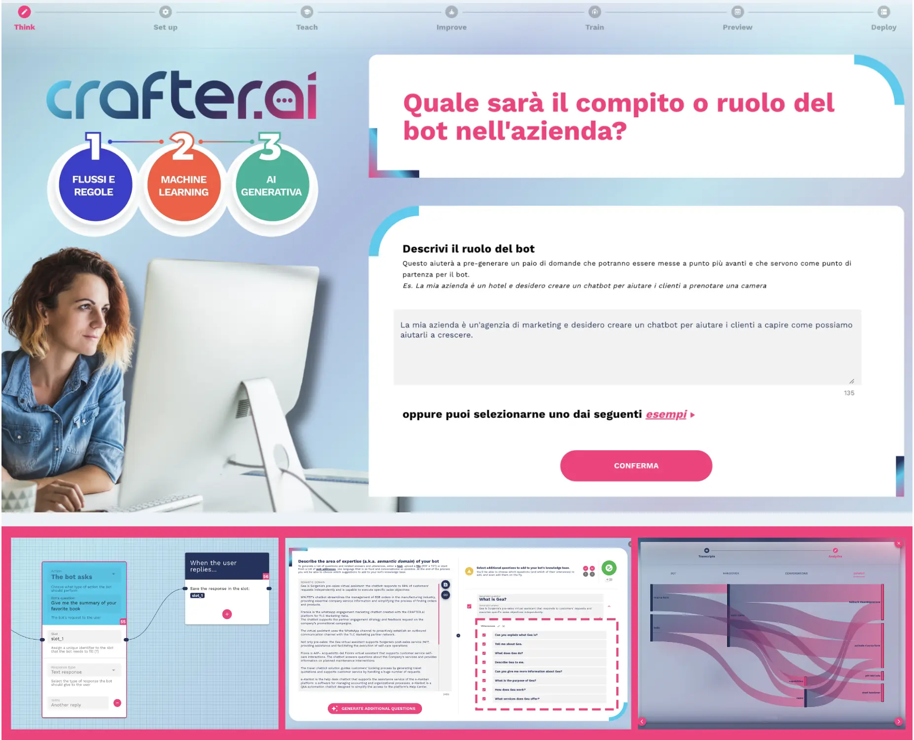 piattaforma AI agents crafter.ai