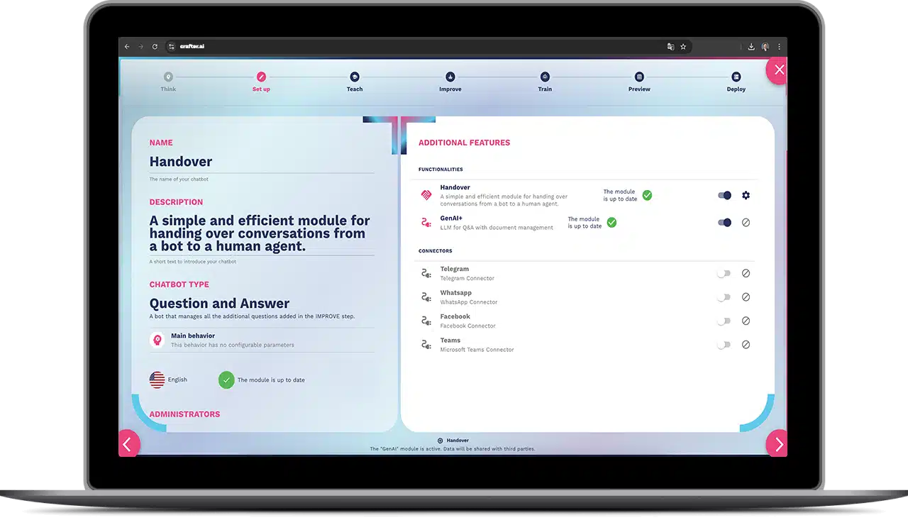customer care AI agent platform