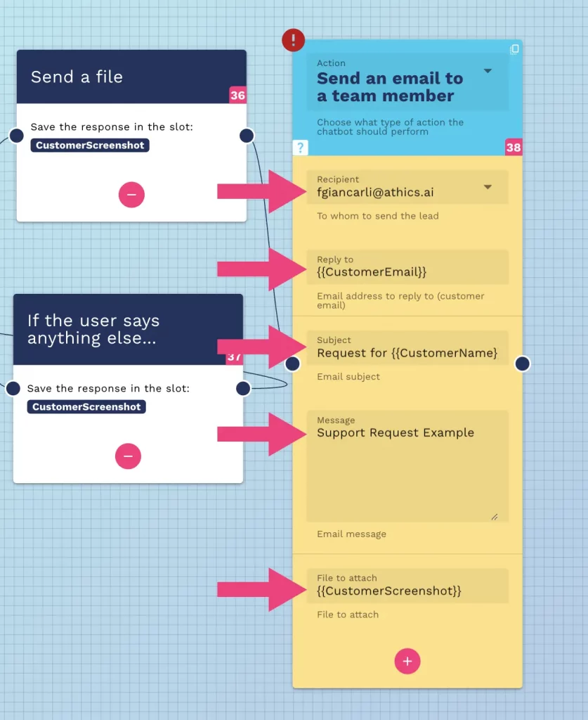 how to sand email with AI agent