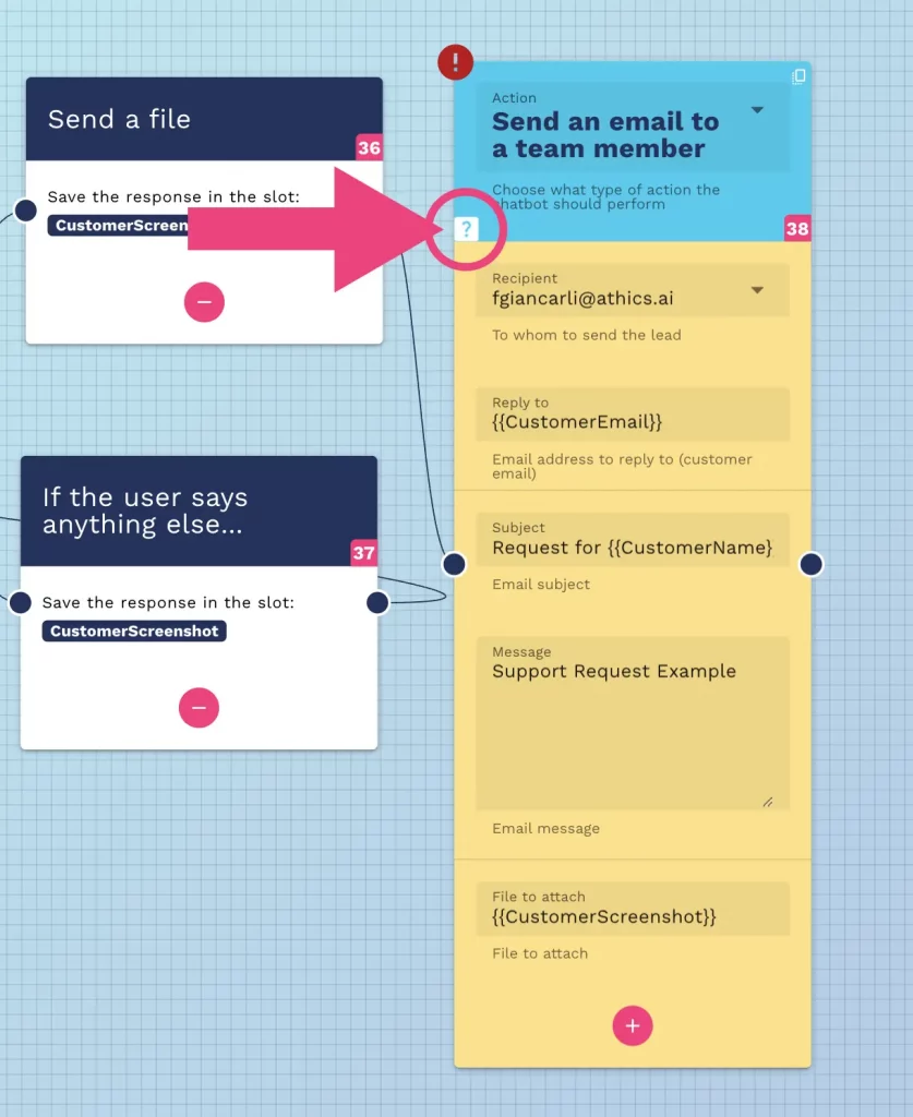 how to set SMTP configuration before sanding email with AI agent