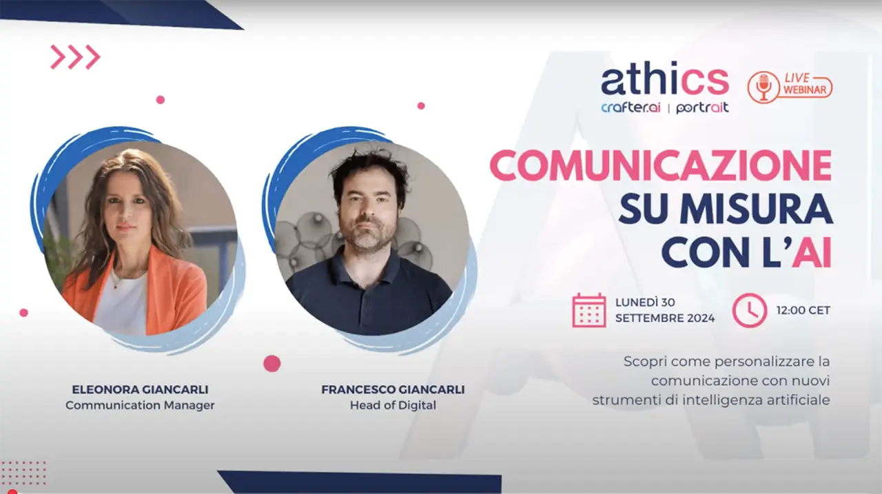 AI nella comunicazione webinar