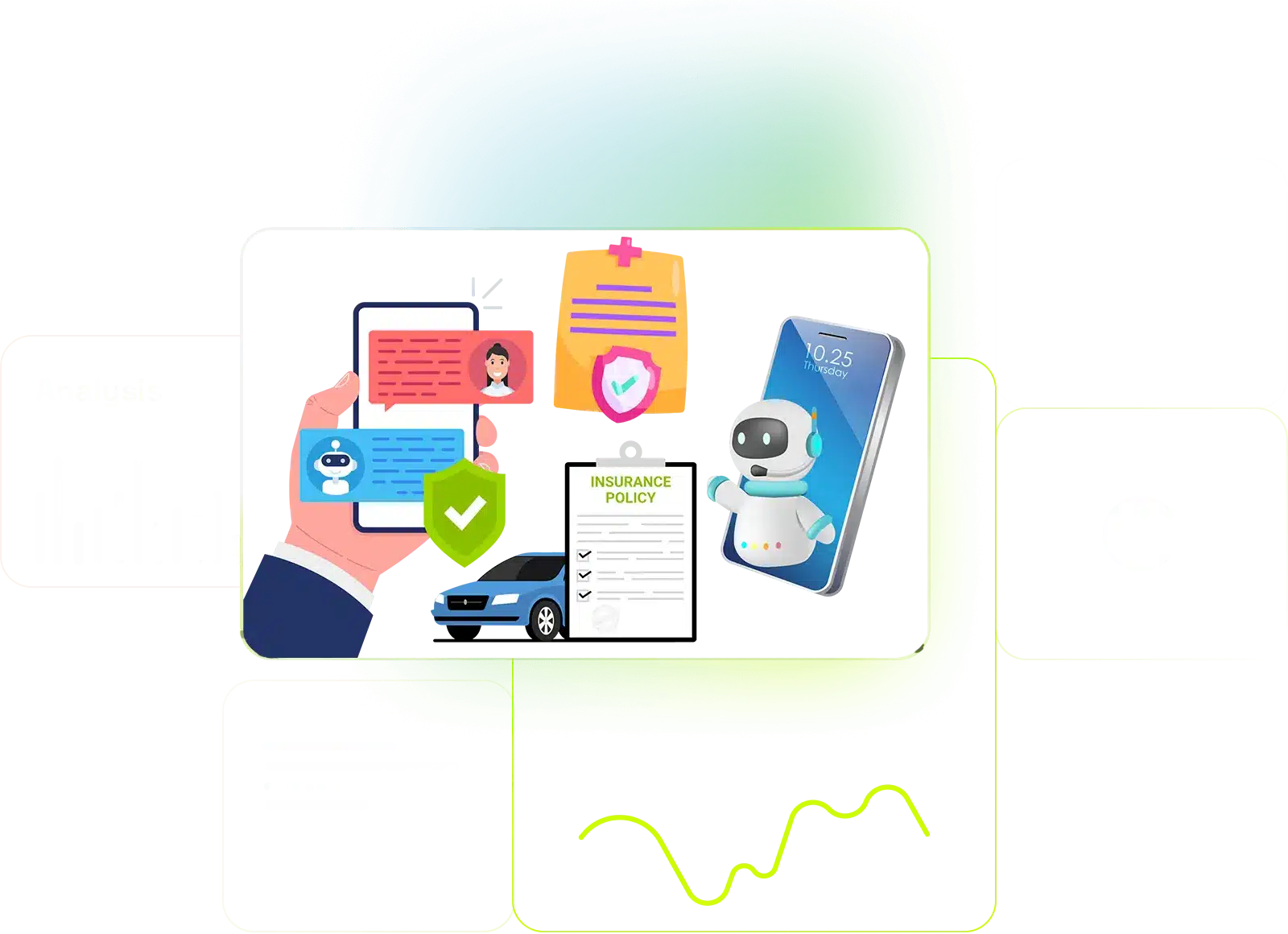 Insurance chatbots solution