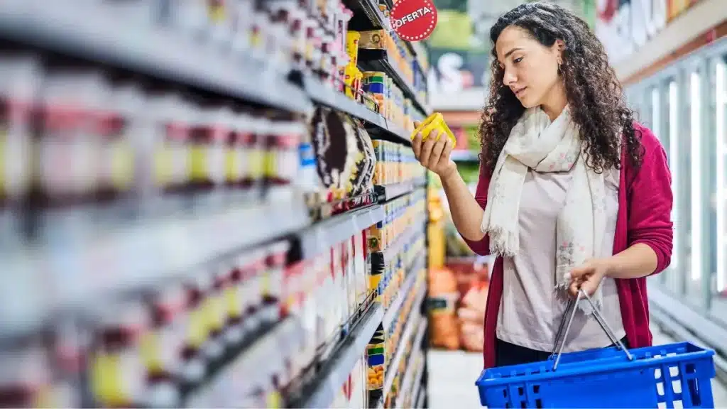 Retail Artificial Intelligence in supermarket