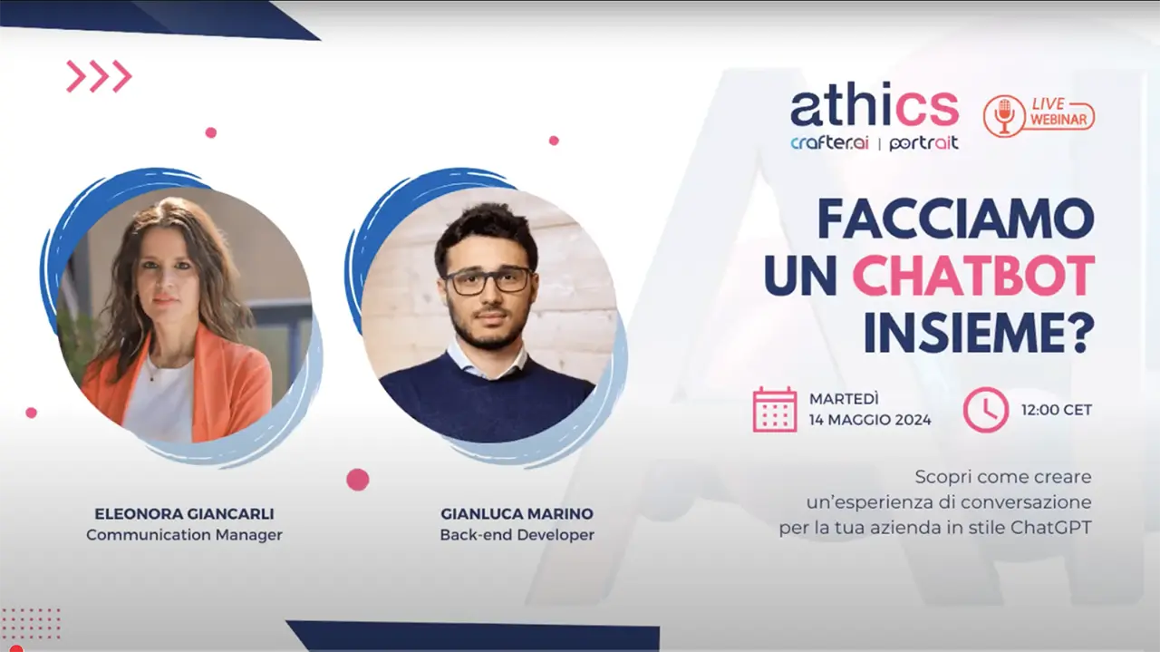 facciamo un chatbot insieme webinar