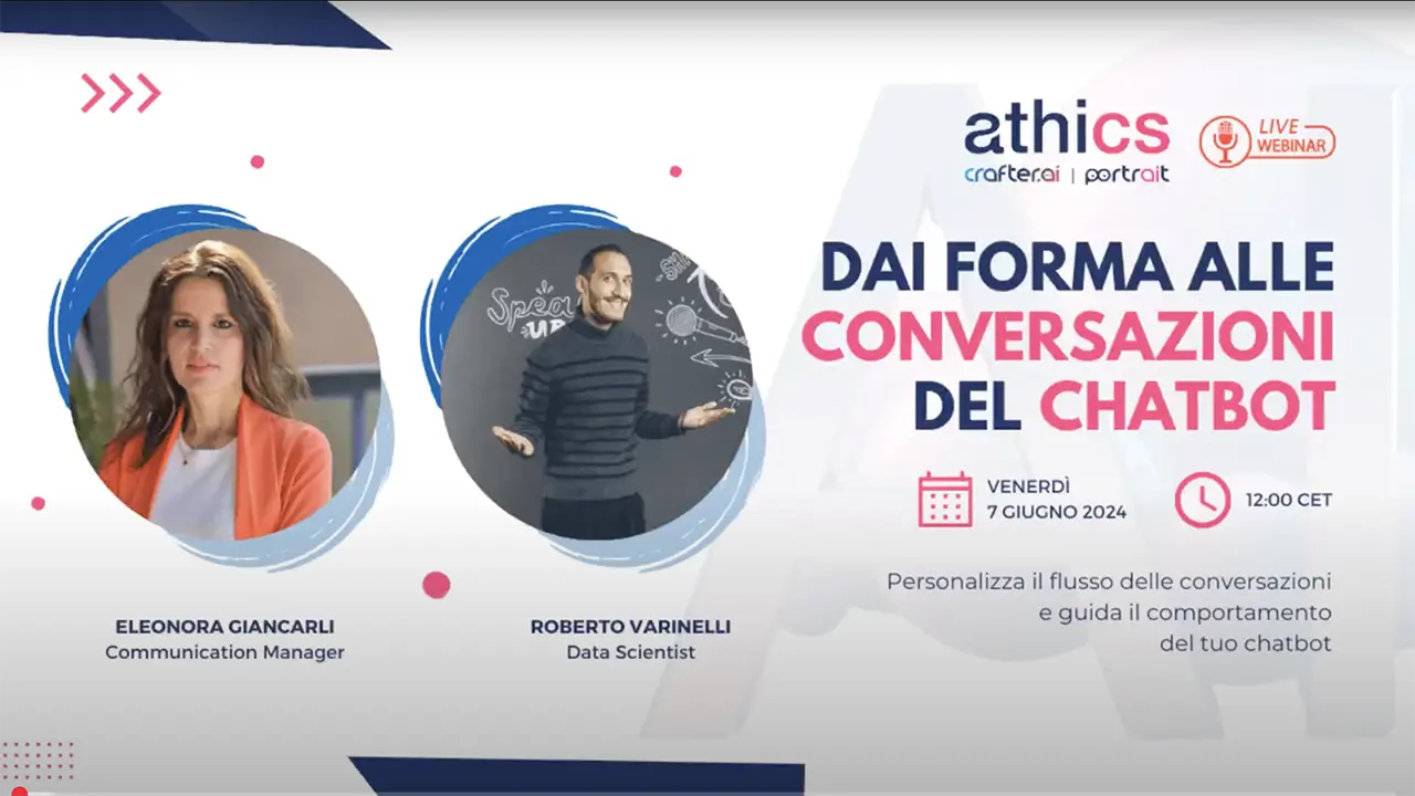 webinar su come progettare le conversazioni degli agenti AI