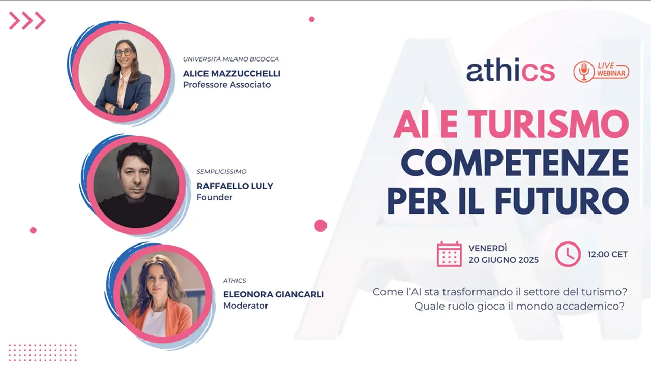 integrare AI nel turismo webinar
