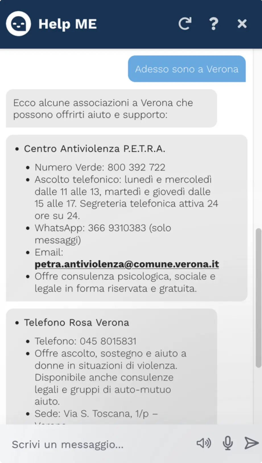 asav use case chatbot di supporto asav use case chatbot di supporto